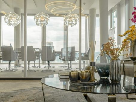 Arbeitsbereich im HausHoch-Büro